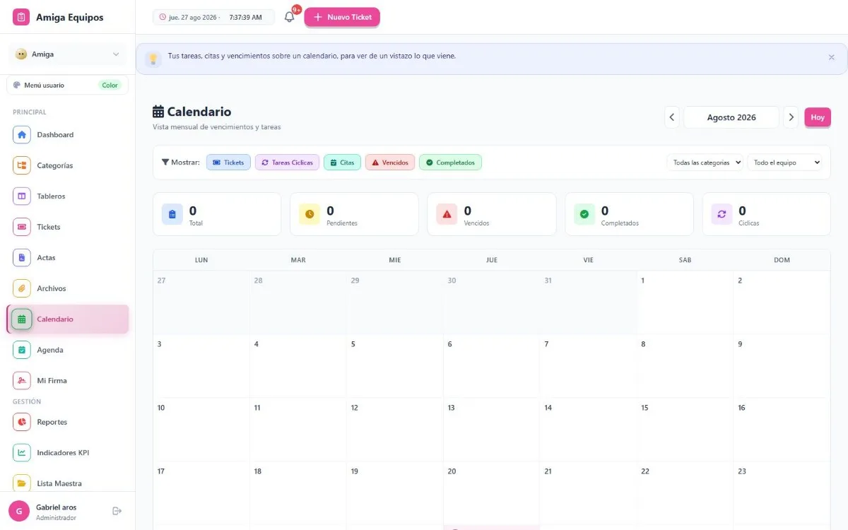 Calendario