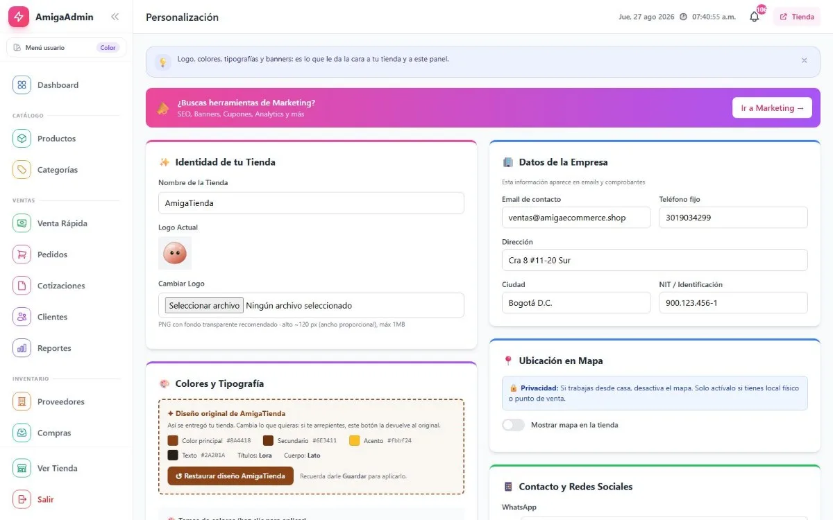Personalización